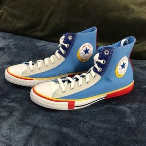 Converse men’s CTAS hi size 10 multicolored NIB